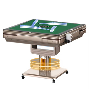 Mesa de Mahjong Flotante 2 en 1 con Función de Calefacción, Mesas Plegables con Rodillos Automáticos, Calentador WS_5870909720130, Mesa de Mahjong WS_5 - Product Image 1