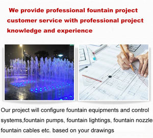 La dernière fontaine musicale DMX512 programmable à vitesse variable <span class=keywords><strong>jardin</strong></span> lac étang flottant pont sec danse musique fontaine d'eau - Product Image 5