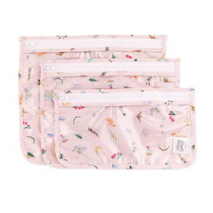 Organisateur de <span class=keywords><strong>voyage</strong></span> en PVC transparent imprimé personnalisé pochette à cosmétiques à fermeture éclair étanche pour <span class=keywords><strong>voyage</strong></span> trousse de toilette cosmétique transparente à plat - Product Image 1