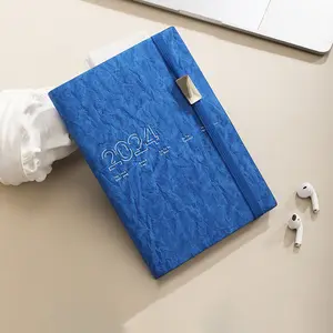 2024 A5 Großhandel Schreib journal Fancy Nice Planner Schönheits geschenk Monats planer Hardcover Übungs hefte mit Logo-Design