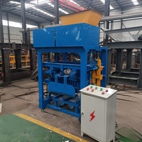 Machine de fabrication de blocs de béton industriels directement de l'usine, ensemble complet professionnel pour la fabrication de blocs de béton, modèle QT4-40C