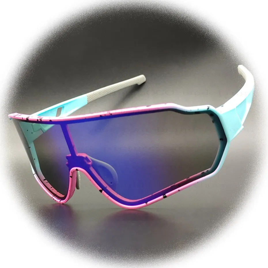 Lentes de sol personnalisées lunettes de soleil polarisées pour sports de plein air lunettes de cyclisme vtt VTT lunettes de sécurité pour vélo