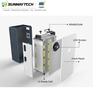 Vente à chaud 51.2v 314ah Batterie au lithium-ion 16kw Lifepo4 Système de stockage solaire 48v 300ah - Product Image 3
