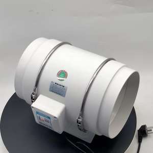 Prix de gros Ventilateur axial silencieux de marque HENGBIO AC 220-240V Garantie de 2 ans Vitesse contrôlée Tente de culture Hydroponique OEM ODM - Product Image 3