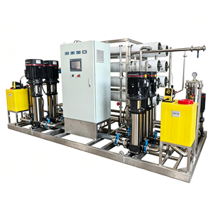 Système d'osmose inverse industriel 6000LPH avec cadre en acier inoxydable SS304 - pour la production d'eau en <span class=keywords><strong>bouteille</strong></span> - Product Image 6