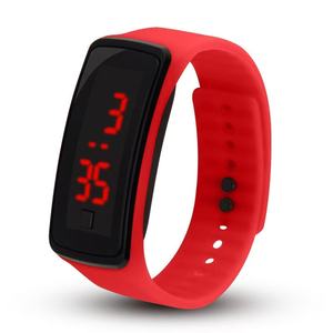 Montre-bracelet sport à bande numérique LED bon marché de fabrication personnalisée avec logo 2025, montre pour hommes et enfants, vente en gros de montres-bracelets sport - Product Image 6
