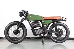 Vintage <b>72V</b> 2000W Dirt Bike for Adults Long Range 54Ah Streetbikes Lead-Acid <b>Battery</b> Motor 61-80km/h - Product Image 3