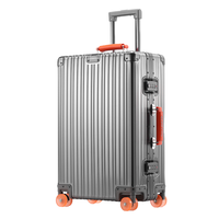 Ensemble bagages de voyage ABS grande capacité 20/22/24/26 pouces coque dure pour l'extérieur valises d'affaires décontractées Valise