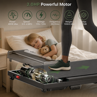 Tapis de course électrique intelligent pliable et portable sans fil avec écran LCD, compact, silencieux, idéal pour les espaces restreints, la maison ou le bureau