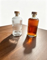 Bouteille en verre transparente pour whisky, la plus vendue, vide, 500 ml, 700 ml, pour distillerie, vodka, gin, bourbon