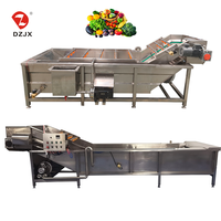 Machine de lavage et d'emballage à immersion par bulles et sécheuse à air pour légumes, fruits secs, soja, maïs, dattes et bulbes, modèle DZJX2500