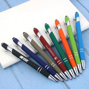 Stylo à bille promotionnel personnalisé en métal avec impression 4 couleurs pour les industries automobile, d'assurance et agricoles, logo personnalisé - Product Image 4