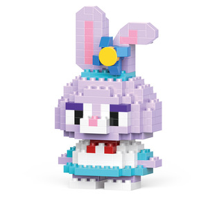 Kit de Bloques de Construcción Educativos, Modelos de Animales de Dibujos Animados, Plástico Ecológico, Modelo de Construcción de Partículas Pequeñas para Estudiantes, Pequeños Regalos - Product Image 5