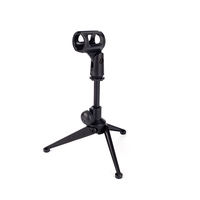 Trépied professionnel en alliage d'aluminium pour enregistrement en Studio, support de Table pour Microphone Portable