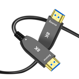 Cable HDMI 2.1 de Fibra Óptica <span class=keywords><strong>AOC</strong></span> de Alta Velocidad de 50 m, 8K60Hz HDR EARC HDCP2.3 para PS4/5, <span class=keywords><strong>TV</strong></span> <span class=keywords><strong>Box</strong></span>, LCD, PC, Resistencia a EMI/RFI - Product Image 1