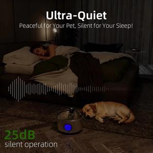 Fuente de agua moderna de acero inoxidable para mascotas, dispensador automático de gran capacidad, sensor inteligente para perros y gatos, 12L, OEM, ODM - Product Image 4