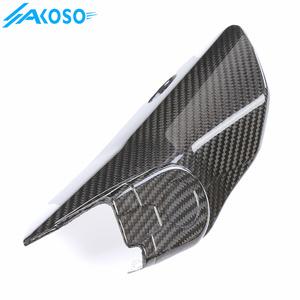 AKOSO 100% Fiber de carbone sec moto silencieux tuyau d'échappement bouclier thermique couverture pour <span class=keywords><strong>BMW</strong></span> R1250RS <span class=keywords><strong>R</strong></span> <span class=keywords><strong>1250</strong></span> <span class=keywords><strong>RS</strong></span> 2021-2023 - Product Image 3