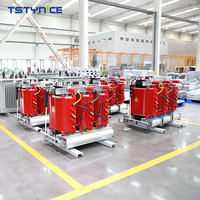 Transformateur de distribution compact d'intérieur triphasé à isolation sèche en résine coulée 1000 kVA certifié CE IEC GOST 50/60 Hz 480 V à bobine toroïdale