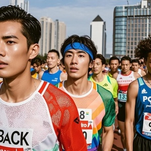 Camisetas Casuales de Manga Corta Extra Grandes de Fábrica, 100% Algodón, Tejido de Malla, Secado Rápido, Camiseta Deportiva para Maratón, Camiseta de Entrenamiento para Hombre - Product Image 5