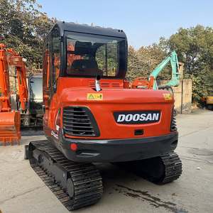 Mini-excavatrice sur chenilles DOOSAN DX60-9C, excavatrice hydraulique de 6 tonnes avec moteur - Product Image 3