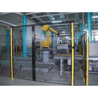 Pagar Pengaman Industri Kustom Hsj untuk Pabrik, Bengkel, Gudang, dan Robot