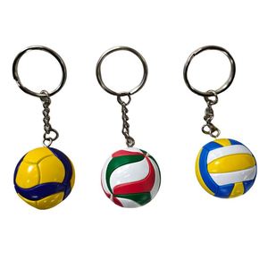 Llavero con Bola de Voleibol de 3.8CM, Adorno de PVC, Premio de Competición, Regalo Empresarial, Mini Llavero de Voleibol - Product Image 5