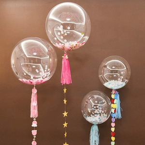 10''18''24''36'' Transparent Globes Clear <b>Balloon</b> Helium Inflatable Bobo <b>Balloons</b> Wedding Birthday Baby Shower Decoration - Product Image 6