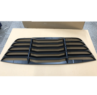 XLstyling Pare-soleil de fenêtre arrière de voiture, pare-brise, ABS noir, compatible avec Dodge Challenger 10+
