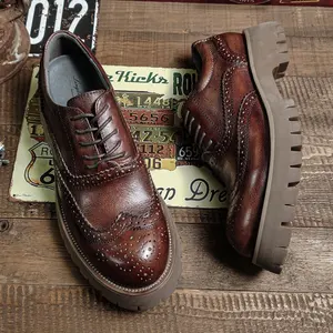 Men's Leather Loafers Shoes Hot Selling Men's Luxury Wholesale Leather Dress Shoes