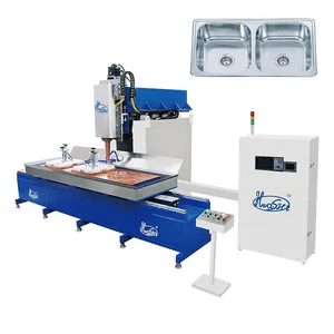 Hwashi Customizable Stainless Steel Water Sink and Tank Automatic Rolling Seam Welding Machine