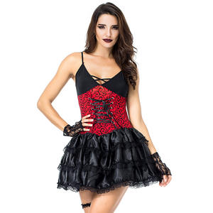 2025 femmes Vampiresse Costumes <span class=keywords><strong>Vampire</strong></span> effrayant Vamp <span class=keywords><strong>Sexy</strong></span> Halloween déguisement <span class=keywords><strong>tenue</strong></span> - Product Image 4