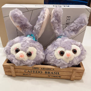 Porte-monnaie en peluche populaire de 5 pouces, Sac bandoulière pendentif en peluche mignon pour fille, Sac à écouteurs <span class=keywords><strong>Dailu</strong></span> Rabbit, Matériau de rembourrage animalier - Product Image 1