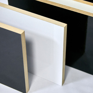 Panneau MDF stratifié HDHMR 1220x2440mm 16mm 18mm 9mm 12mm, bois <span class=keywords><strong>blanc</strong></span> <span class=keywords><strong>mélaminé</strong></span>, panneau MDF sublimé pour meubles - Product Image 4