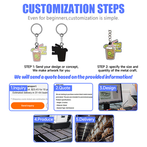 Tùy Chỉnh Đầy Màu Sắc Sơn Vàng Kim Loại Men <span class=keywords><strong>Keychain</strong></span> Dễ Thương Thỏ Trắng Mèo Hoa Trái Tim Thiết Kế Màn Hình Lụa Lưu Niệm Móc Chìa Khóa - Product Image 2