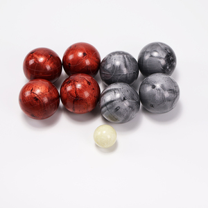 <span class=keywords><strong>Custom</strong></span> Resin Boccia <span class=keywords><strong>Ball</strong></span> <span class=keywords><strong>Set</strong></span> 107mm Durchmesser Werbe spiel im Freien mit benutzer definierten Trage tasche - Product Image 4