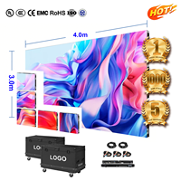 Écran LED de location RX P3.91 facile à installer, mur vidéo LED 4K, affichage numérique, grand écran LED pour exposition commerciale et toile de fond de scène