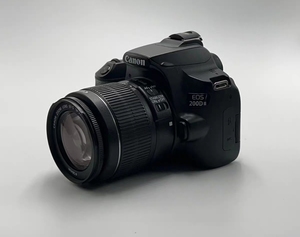 Lightest <strong>DSLR</strong> with 200D Mark II Rebel SL3 EO-S 250D or Kiss X10 aps-c CMOS sensor, including EF-S 18-55mm lens and SD card - Product Image 2