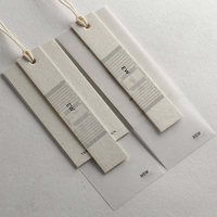 Etiqueta Colgante RFID Personalizada, Etiquetas RFID UHF, Etiquetas para Accesorios de Ropa, Etiqueta para Control de Inventario y Anti-falsificación