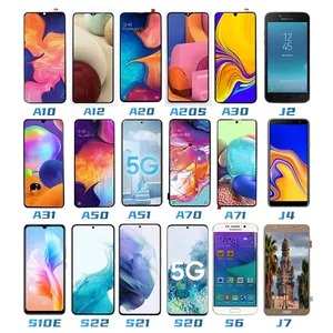 Оригинальные мобильные телефоны LCD для Samsung A10 A30 A50 S10 S20 сенсорный ЖК-экран для Samsung A02S A025 A03 A03S A035