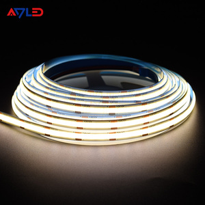 ไฟ LED แถบ PCB สีขาว ปี 2026 12V/24V DC ตัดได้ 8 มม. IP20 สำหรับใช้ภายในอาคาร แสงเดย์ไลท์ 5000K - Product Image 5