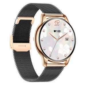 <span class=keywords><strong>Reloj</strong></span> <span class=keywords><strong>Inteligente</strong></span> Deportivo de Forma Redonda para Mujeres y Niñas con Brújula, Correa de Silicona, Pantalla AMOLED, el <span class=keywords><strong>Mejor</strong></span> Rastreador de Actividad Física - Product Image 5