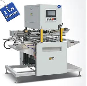 UTJ400 Automatic Golden Silver Foil Paper Sheet Hot Stamping Machine with feeder