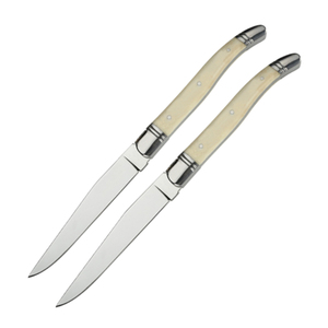 Bộ 6 Món Dao Cắt Thịt Laguiole, Bằng Nhựa PP Màu Sắc, Có Tay Cầm, Bộ Dao Kéo Để Bàn - Product Image 5