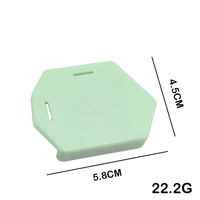 Accessoires pour machines à coudre Magnet Lock Stitcher New Multi-purpose Magnet Gauge Edge Polygonal Anti-Curling Plastic Positioner