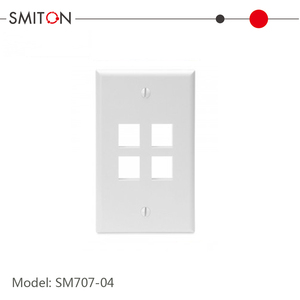 1/2/3/4/6 cổng tường ổ cắm tấm cho RJ45 <span class=keywords><strong>Keystone</strong></span> <span class=keywords><strong>Jack</strong></span> và Modular chèn faceplate <span class=keywords><strong>Keystone</strong></span> tường tấm chúng tôi loại - Product Image 3