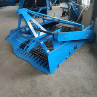 Récolteuse multifonctionnelle à une rangée pour mini-tracteur, pour carottes, oignons, ail et pommes de terre - Prix