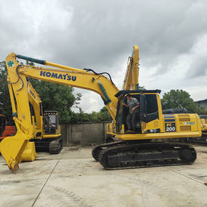 รถขุด Komtasu แบบใช้ระบบไฮดรอลิก20ตันรถขุดดิน PC200-8ญี่ปุ่นราคาประหยัด - Product Image 5