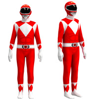 Disfraz de Cosplay de Ranger Verde para Niños, Conjunto de Traje para Primavera 2026