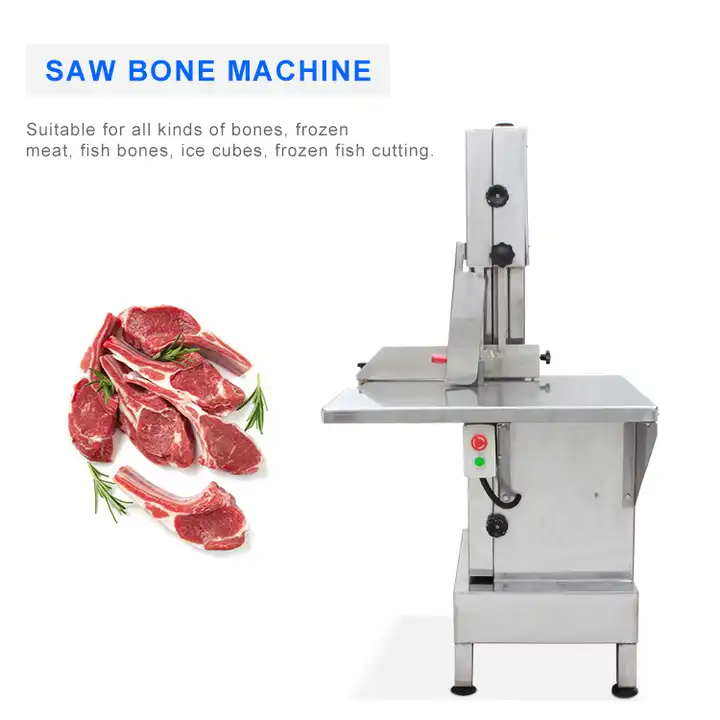 Industrial Frozen Meat Slicing Machine, Stainless Steel, High