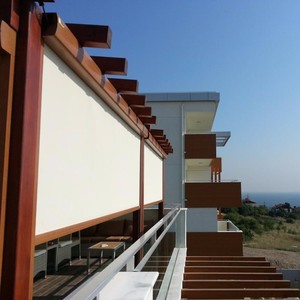 Fornitori di persiane avvolgibili motorizzate a motore tende a rullo con cerniera per esterni di alta qualità - Product Image 2